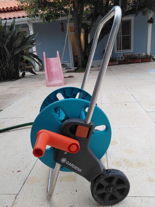 Kit rega enrolador + mangueira 20mts