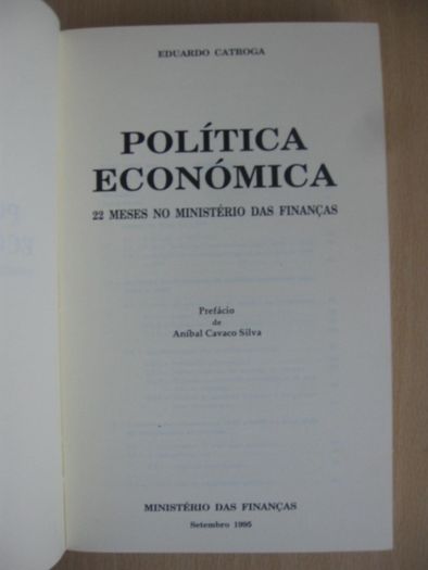 Política Económica de Eduardo Catroga