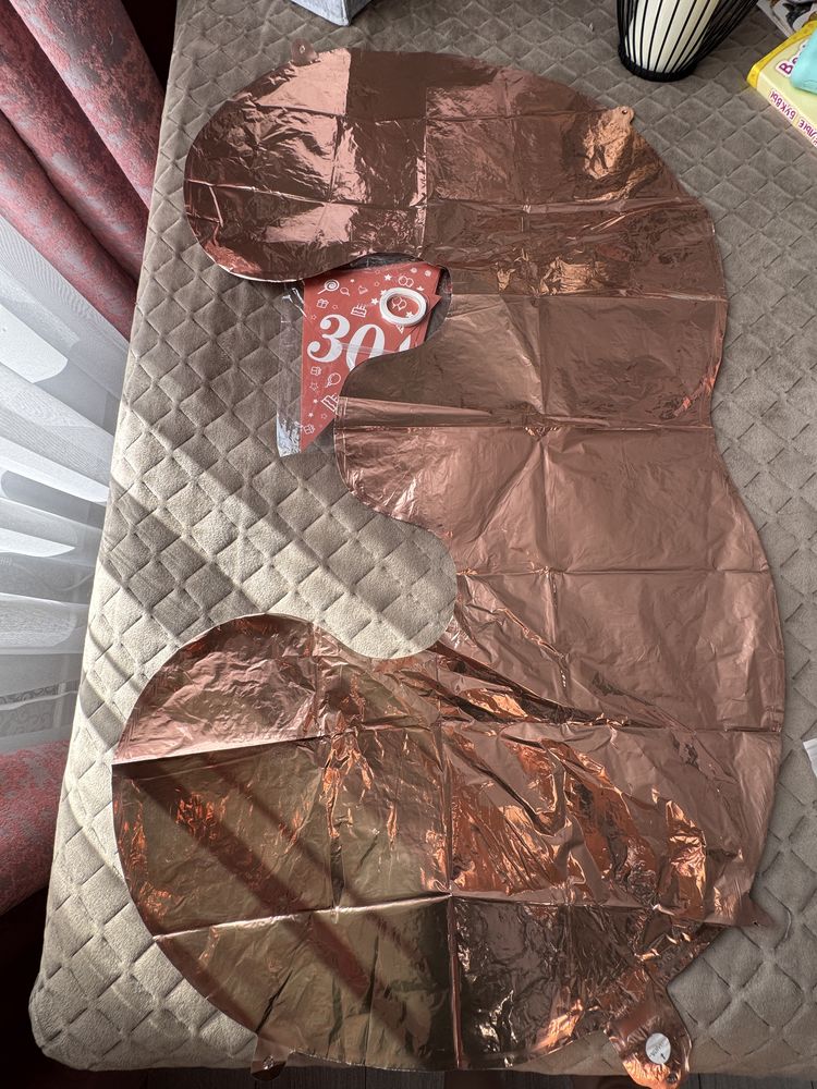 Кульки ,30 років,цифри ,день народження