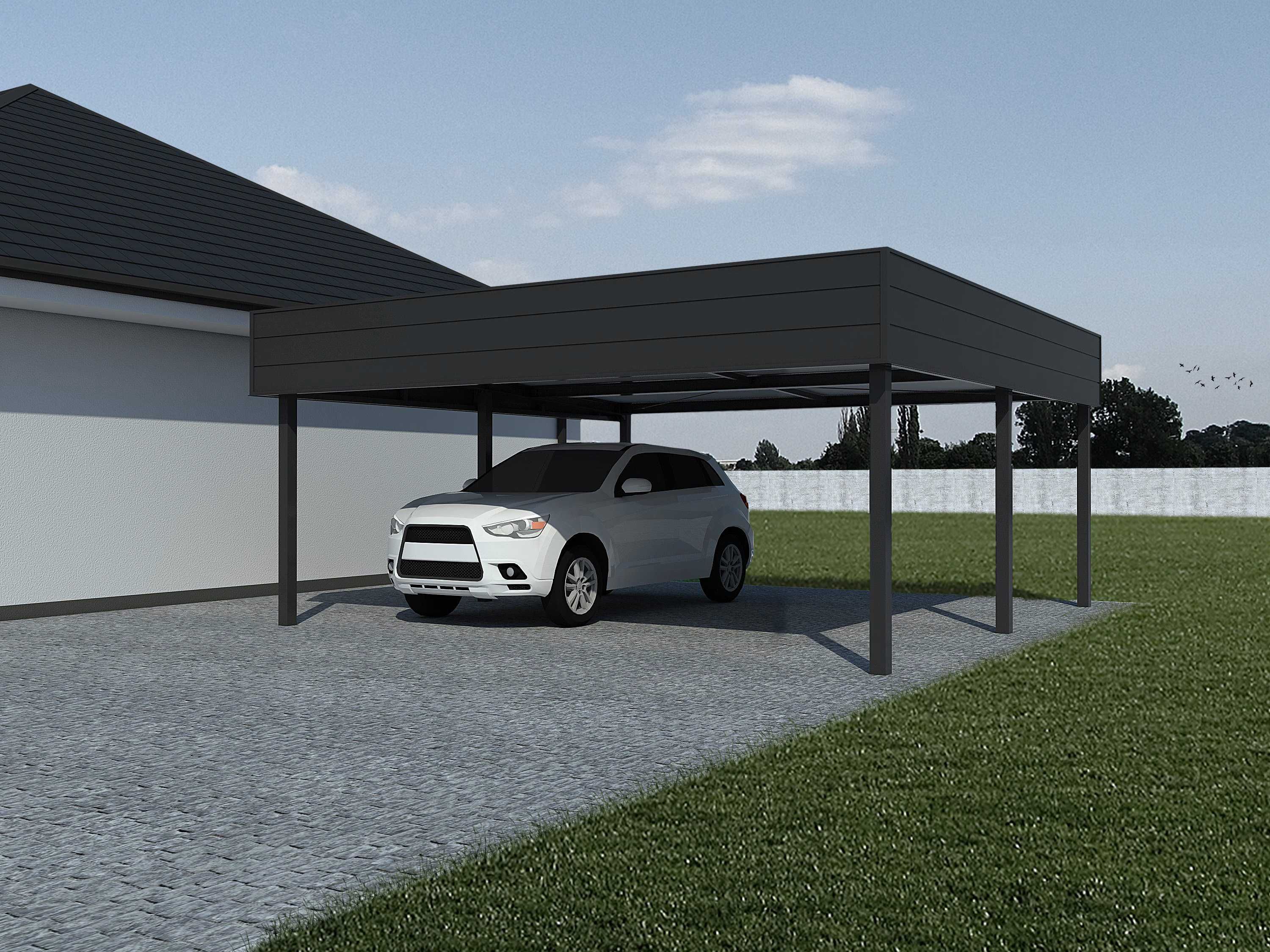 Wiata samochodowa Carport