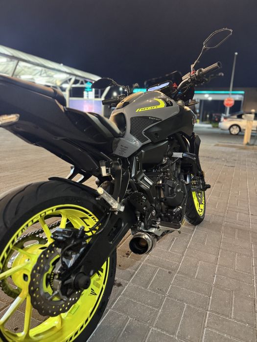 Продам Yamaha MT 07 2017года