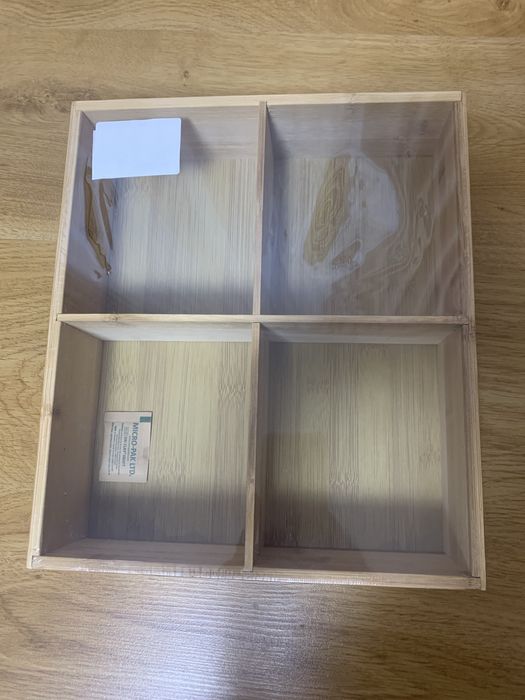 Новый деревяный органайзер