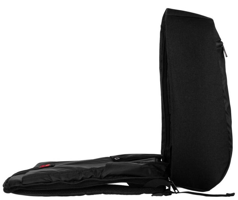 nowoczesny plecak z przegrodą na laptopa i portem usb - david jones