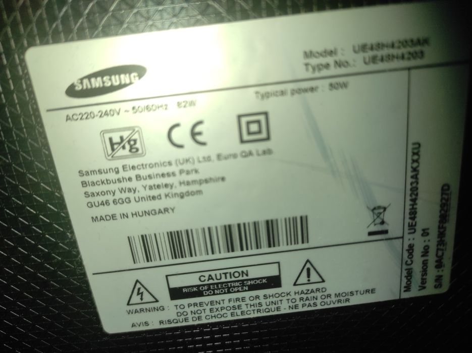 Sprzedam telewizor Samsung