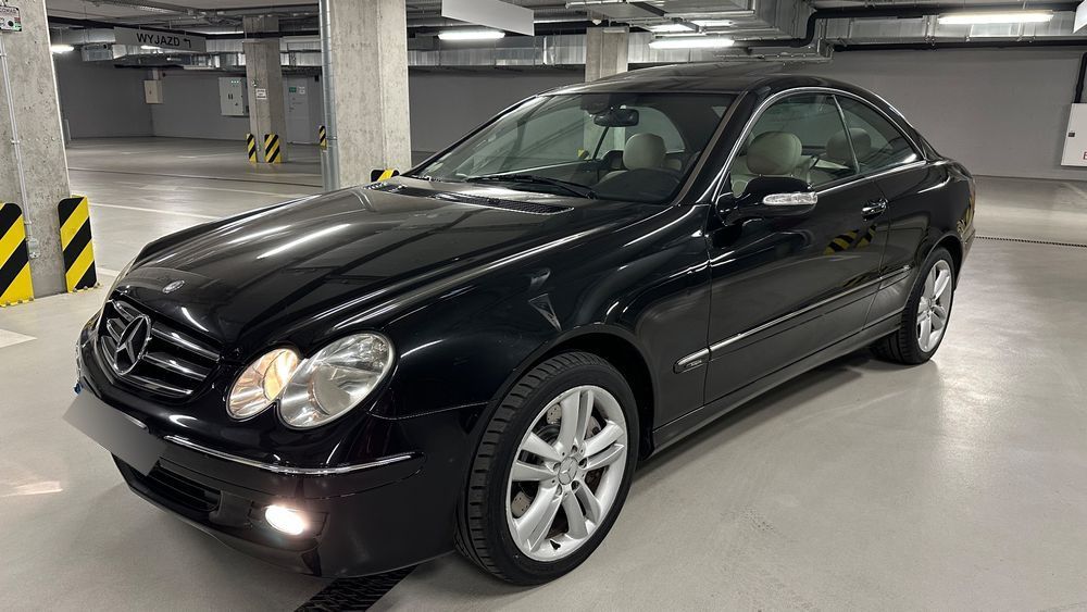 Mercedes-Benz CLK 3.5 V6 272hp, Avantgarde, Oryginalny Lakier, Bez Rdzy
