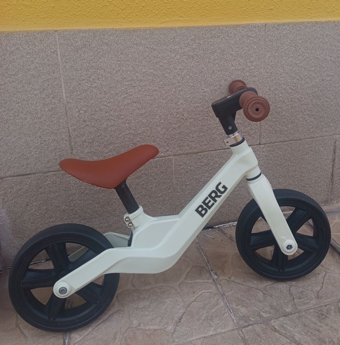 Bicicleta de Aprendizagem Roda 10, beje BERG