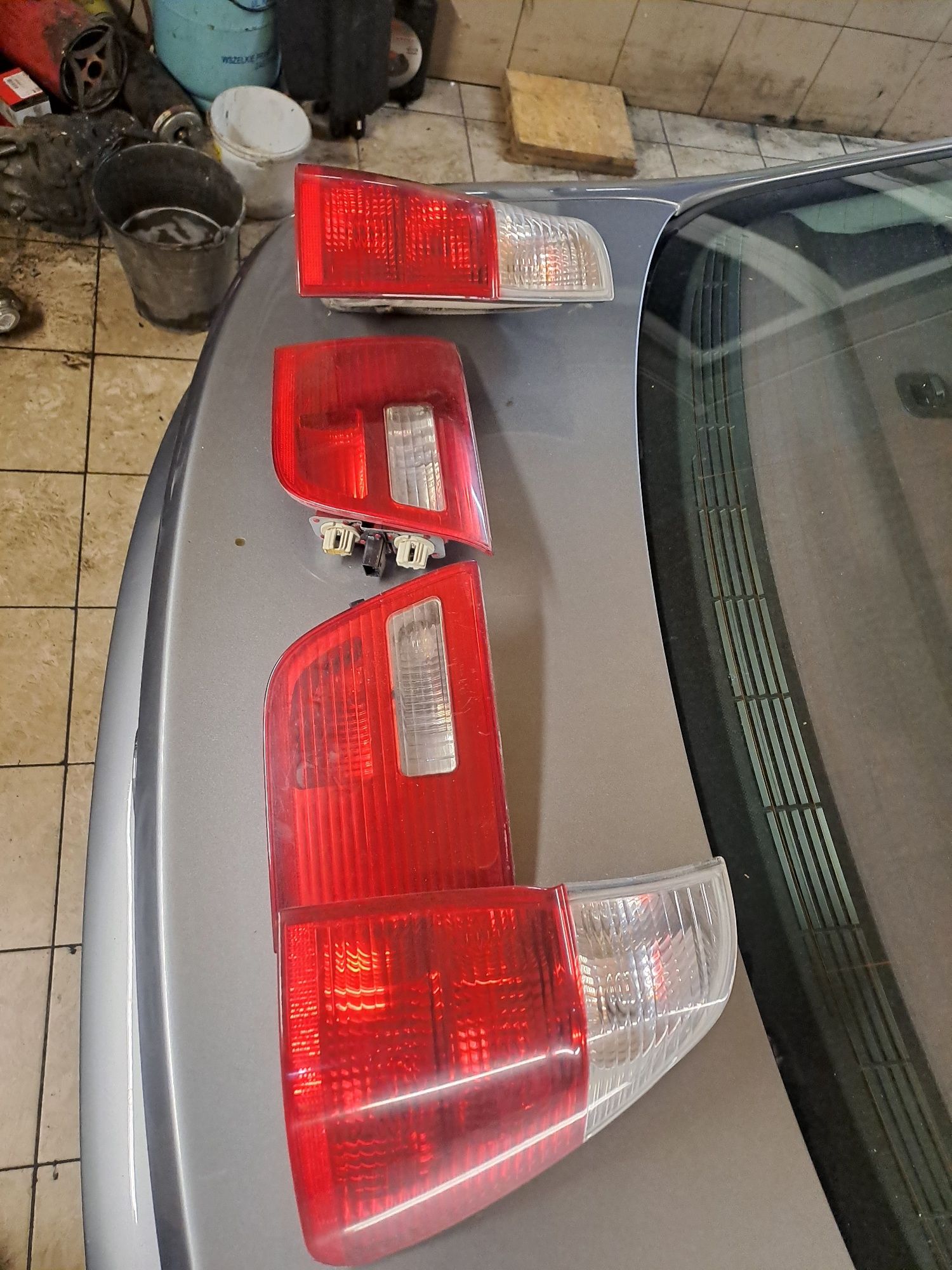 Lampy tył bmw x5 e53 lift  komplet