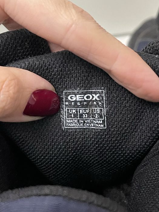 Geox високі теплі зимові чоботи,черевики 33-34 розміру
