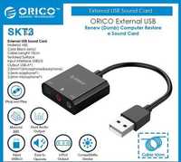 Orico SKT3 звукова USB карта зовнішня 3 вихіди