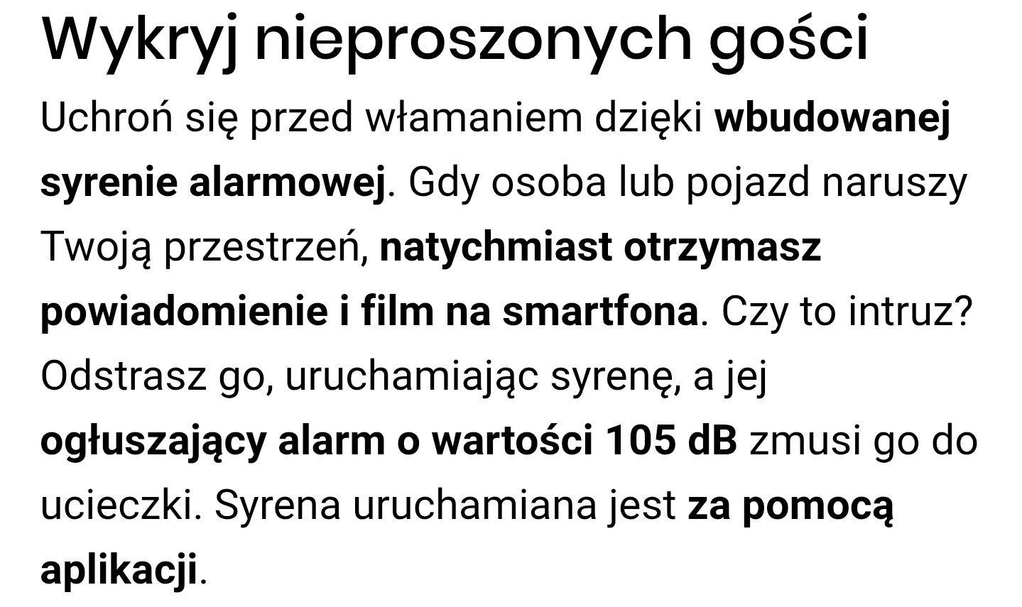 Kamera monitorującą Netatmo