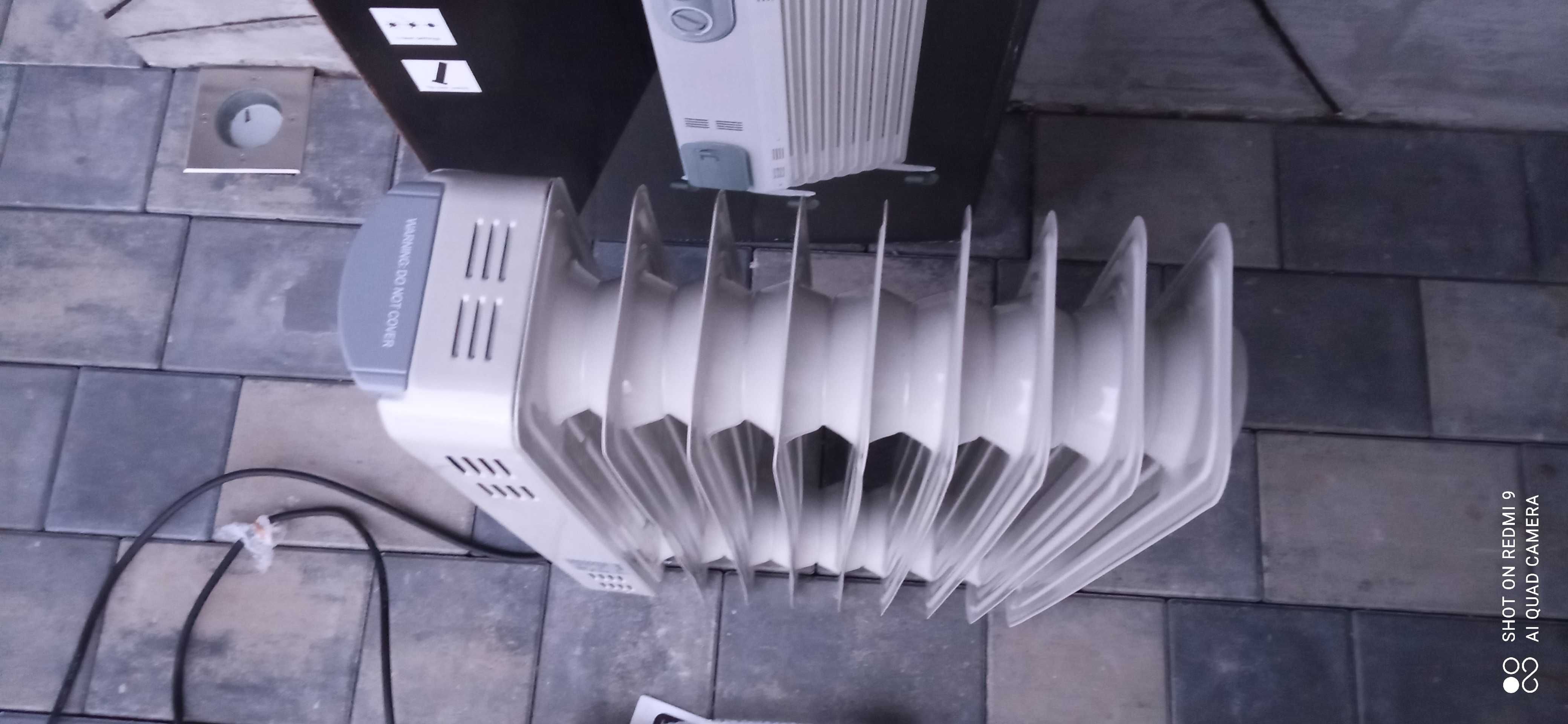 Grzejnik elektryczny olejowy 2000W NOWY