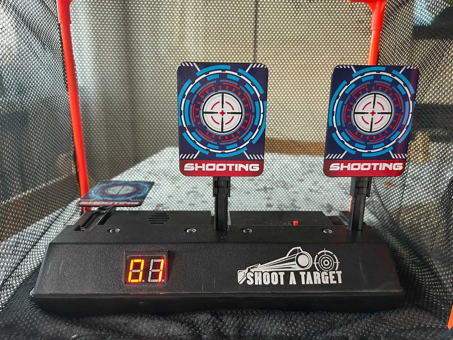 Tarcza elektroniczna do NERF - 3 cele / Strzelnica Shot a target