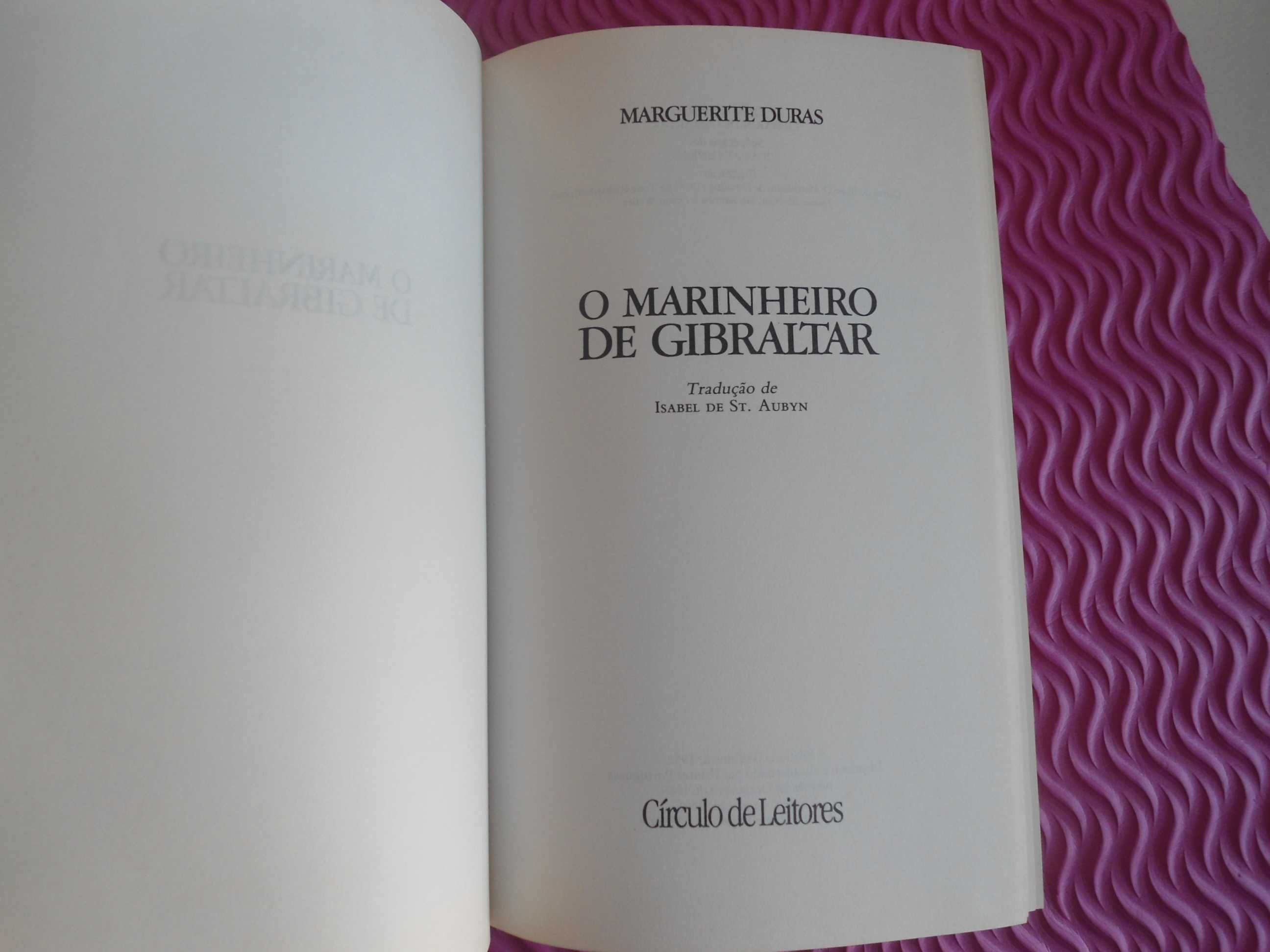 O Marinheiro de Gibraltar por Marguerite Duras (1989)