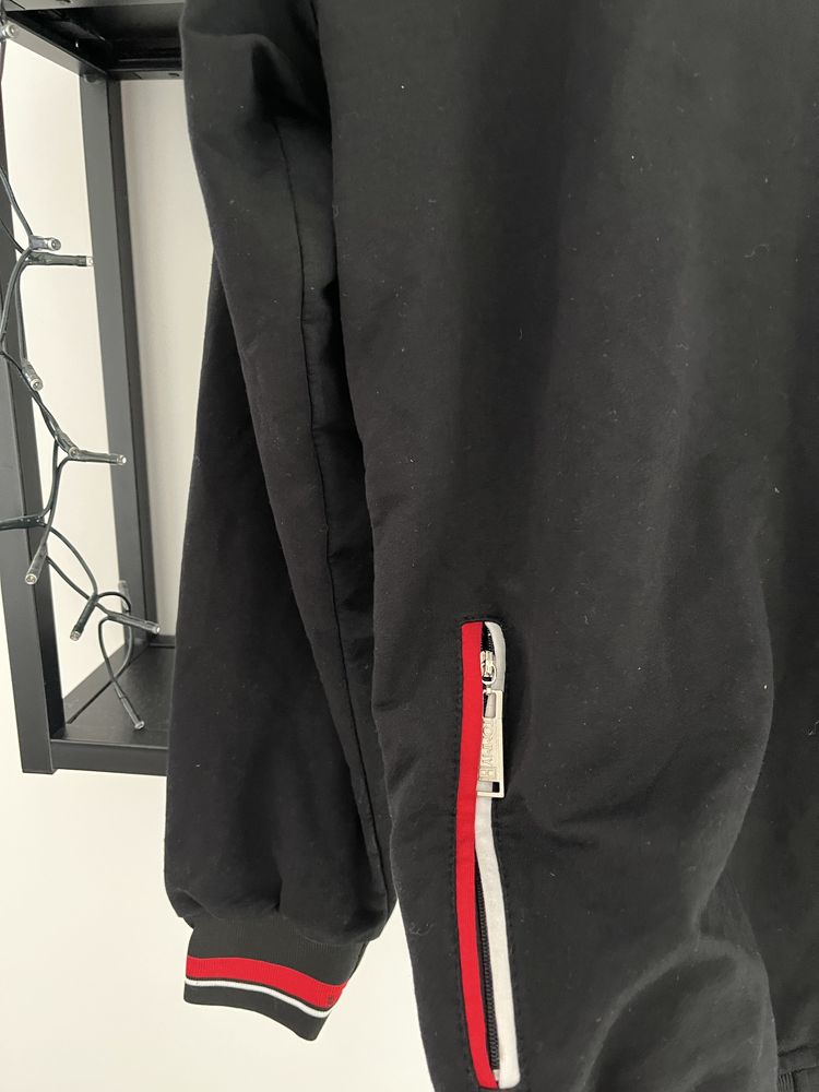 Tommy Hilfiger czarna bluza rozpinana