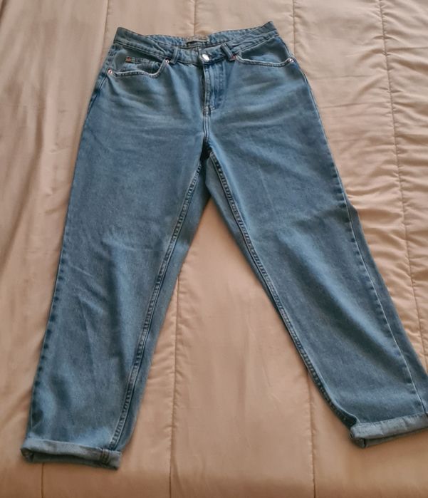 Calças mom fit 38