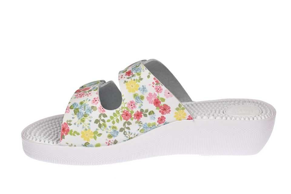 Fakirki damskie klapki masujące z kolcami FP-01 włoskie medyczne r. 36