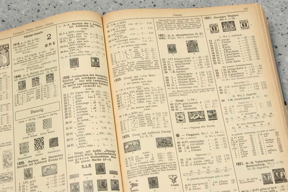 Katalog znaczków z Europy ZUMSTEIN, stan dobry