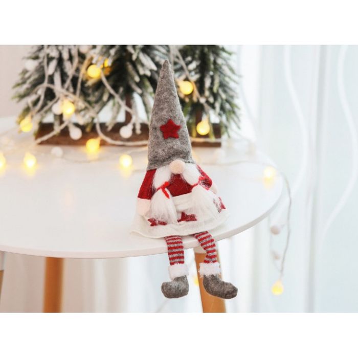 krasnal świąteczny boże narodzenie  32 cm z pluszu ksn07sz