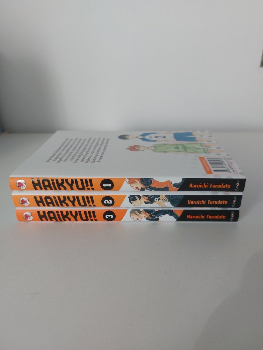 manga "Haikyu!!" tomy 1-3