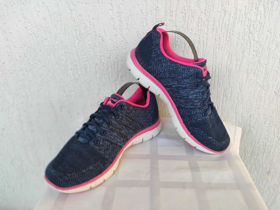 Суперлегкие,текстильние кроссовки Skechers air-cooled,memory foam р.38