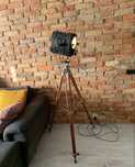 Lampa podlogowa stojaca vintage loft industrial industrialna glamour