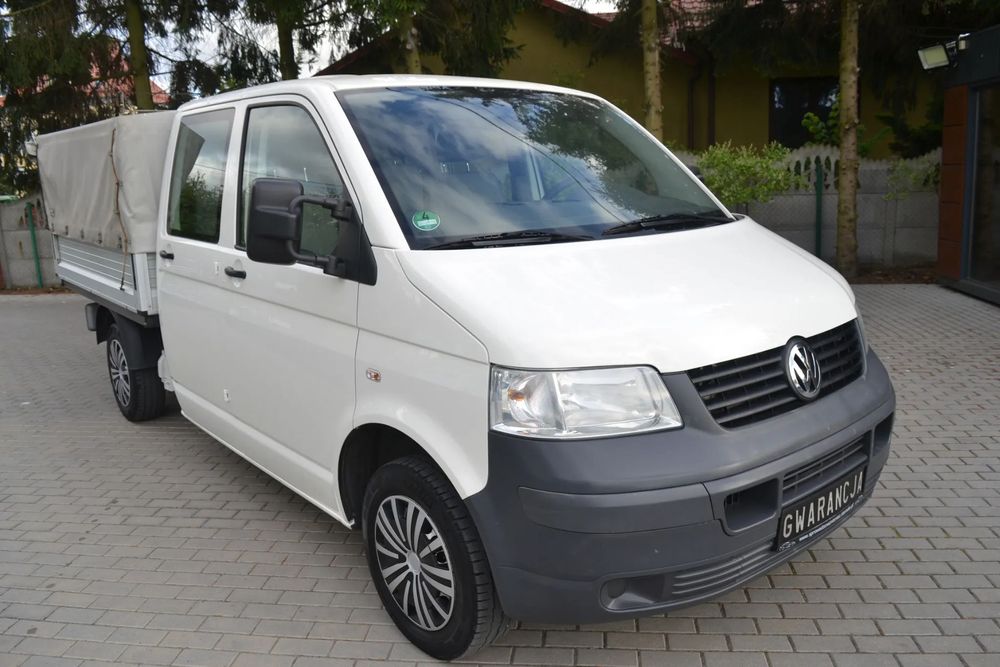 Volkswagen Transporter VW T5 1.9TDI*Doka*Klimatyzacja*Webasto*Plandeka*od Niemca