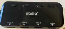 Marca Atolla Hub USB 3.0 --4 Portas- Multi USB Hub de Dados de 5Gbps