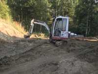 Wynajem minikoparki Takeuchi tb016