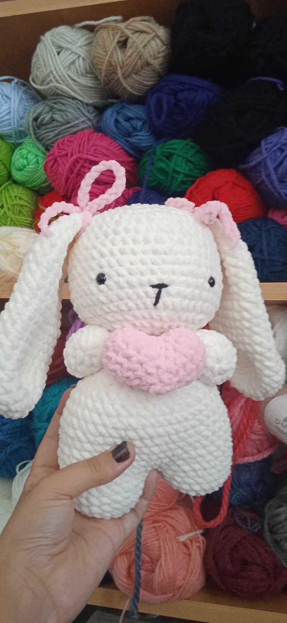 Coelhinha Amigurumi Clara - PORTES REGISTADOS OFERTA