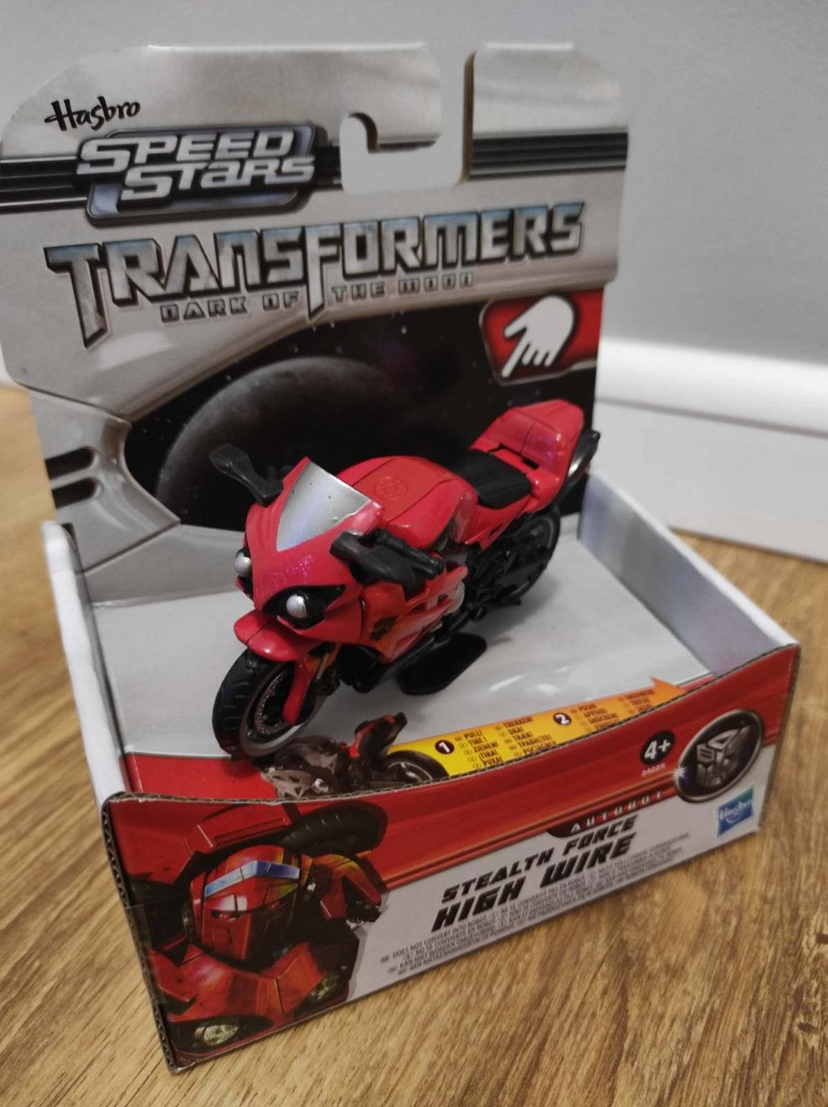 Model motor Transformers Stealth Force High Wire