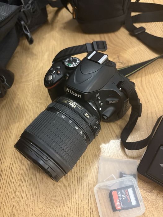 Zestaw Nikon D5100 plus obiektyw 18-105mm