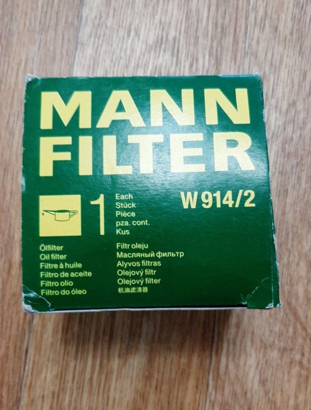 Масляний фільтр для 2108-2115 (MANN-FILTER) W914/2