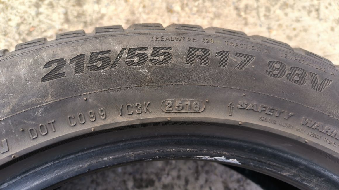 Kumho Solus 215 55 r 17  opona wielosezonowa bieżnik do 6 mm