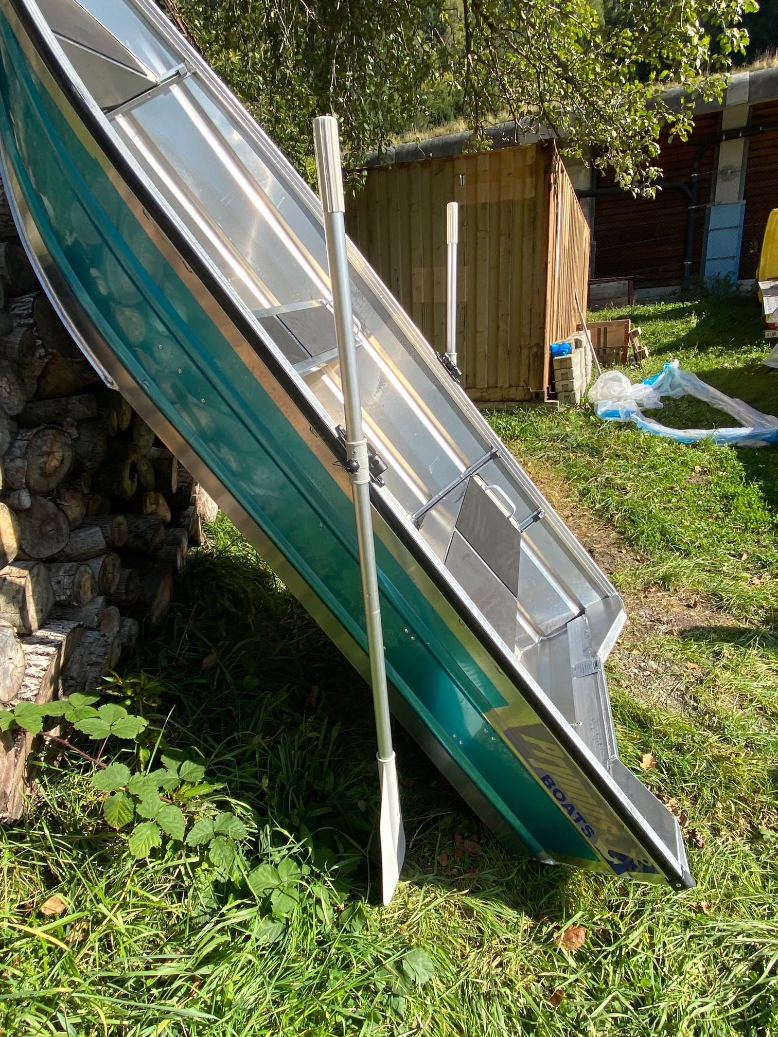 Łódka aluminiowa łódka wędkarska dł 3.0 m NOWA !!!