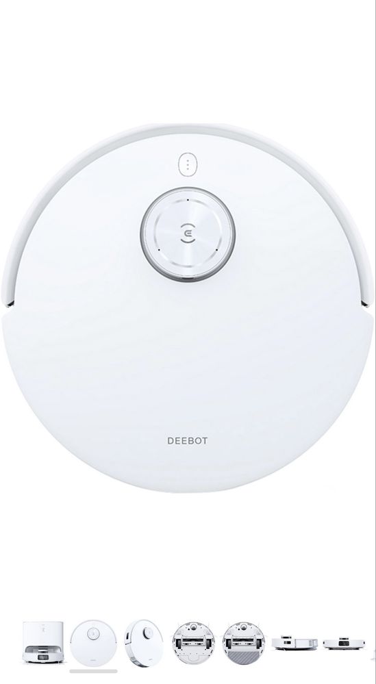 Робот-пилосос, робот-пылесос Ecovacs Deebot Ozmo T10 Plus Новий