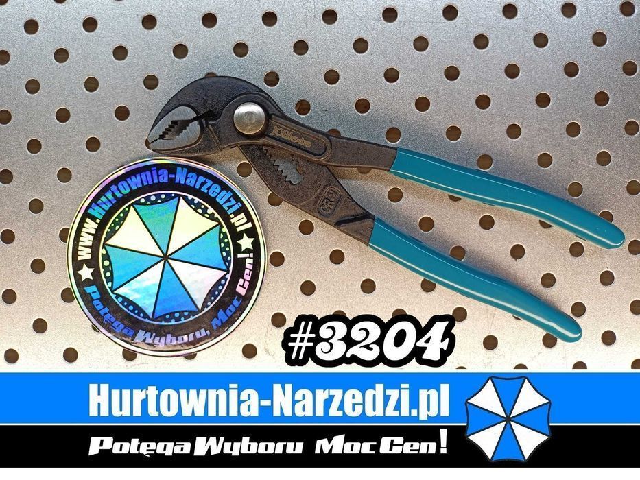 Szczypce do rur nastawne 175mm Cr-V klucz do rur szczypce nastawne