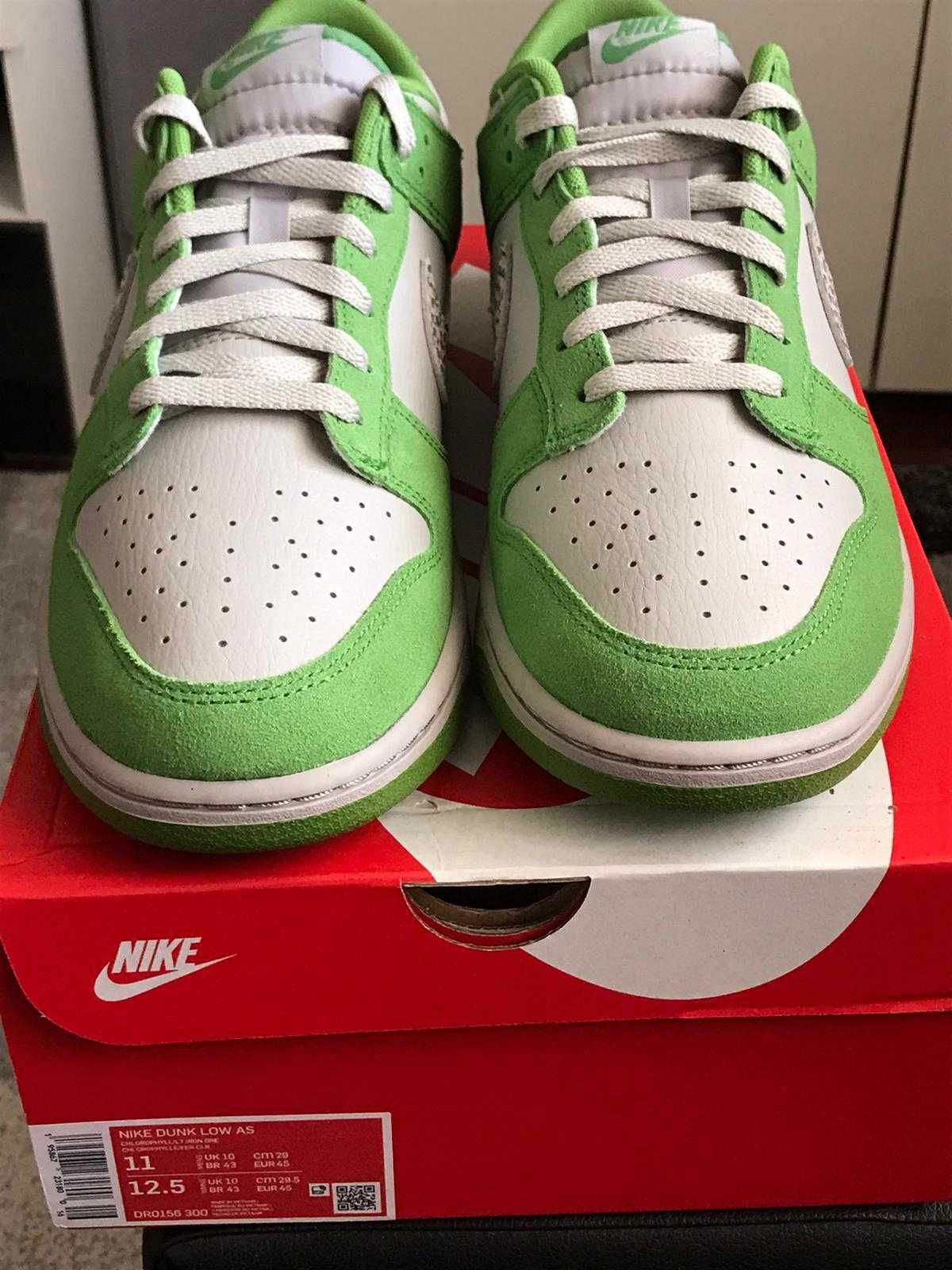 Nike Dunk Low Verde *Novo*(Size:45)