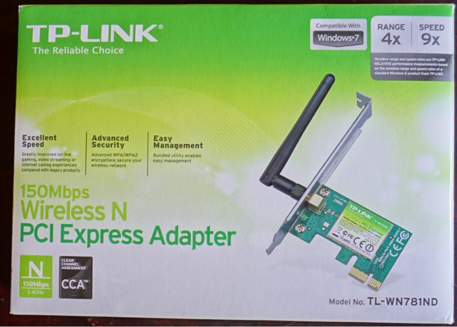 Placa Wireless para computador fixo – TP-LINK 150Mbps Wireless N