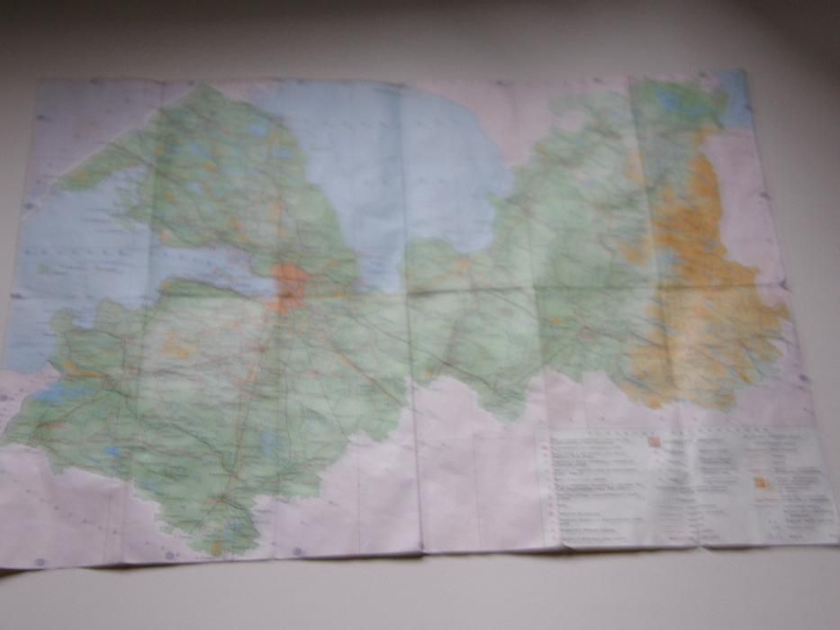 Карта Ленинград Зеленый Пояс Славы 1984г. СССР раритет