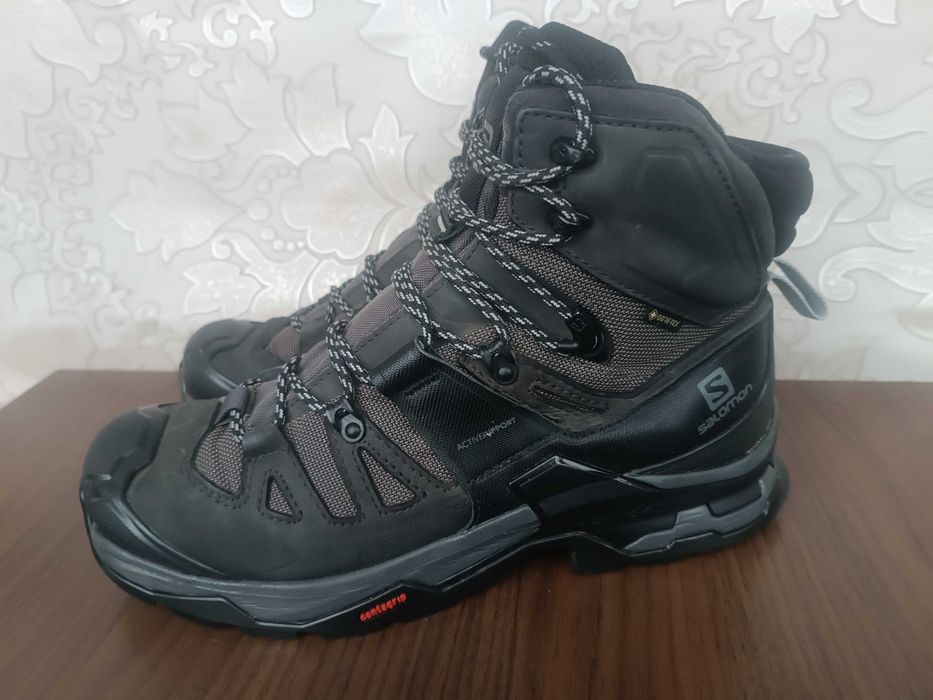 Ботинки кожа берцы Salomon 4 D Quest gore tex 22 года 44 28 см
