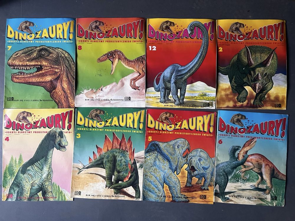 Stary dwutygodnik DeAgostini Dinozaury