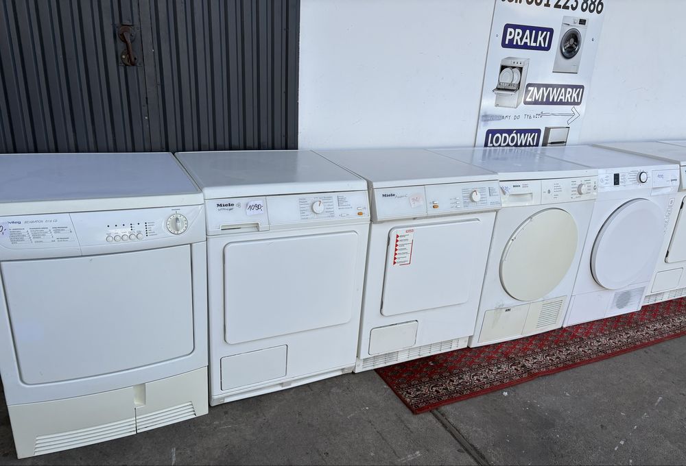 Suszarka kondensacyjna Miele,Bosch,Privileg,Constructa,Okazja.Gwarancj