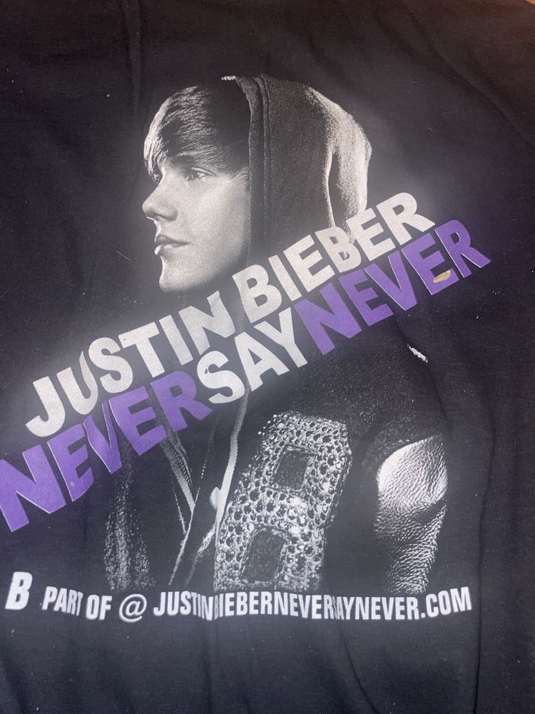 Justin Bieber Never say never t-shirt