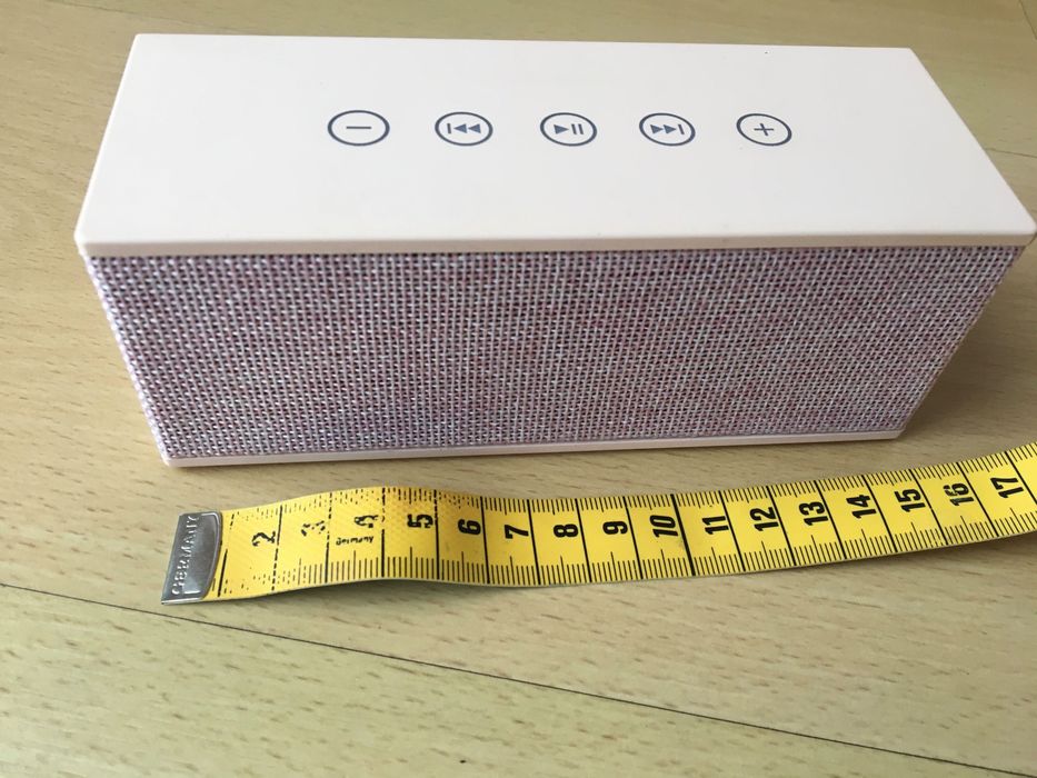 Coluna portatil rosa