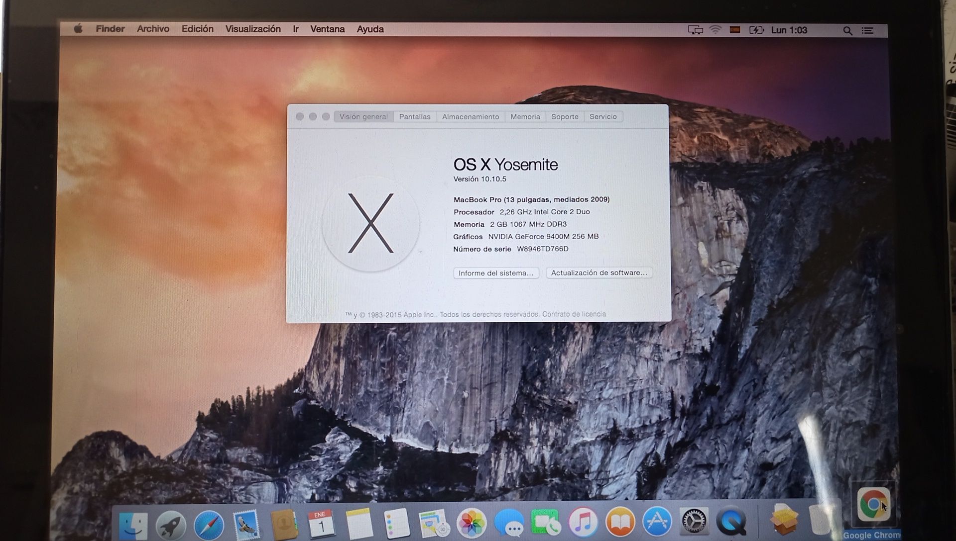 Computador MacBook Pro 13"