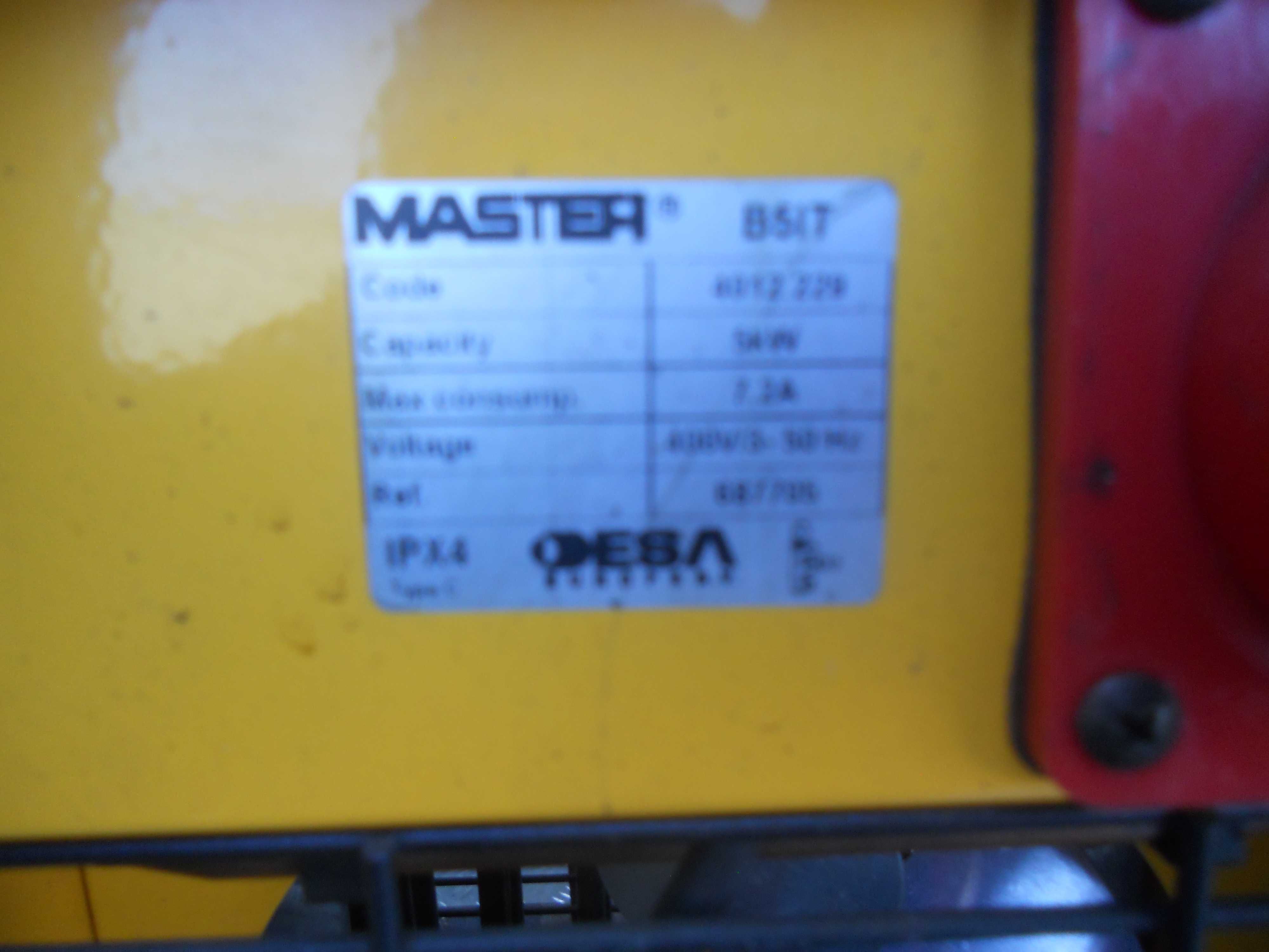 MASTER Grzejnik - Nagrzewnica Dmuchawa Elektryczna Mobilna   5 kW