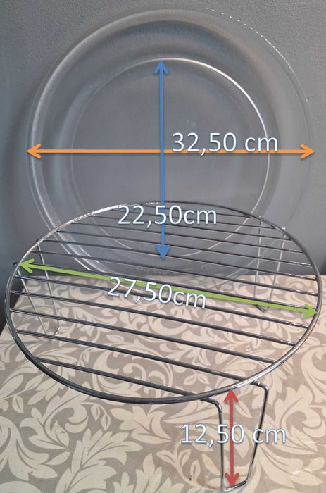 Prato e grelha de Microondas (LG) Original