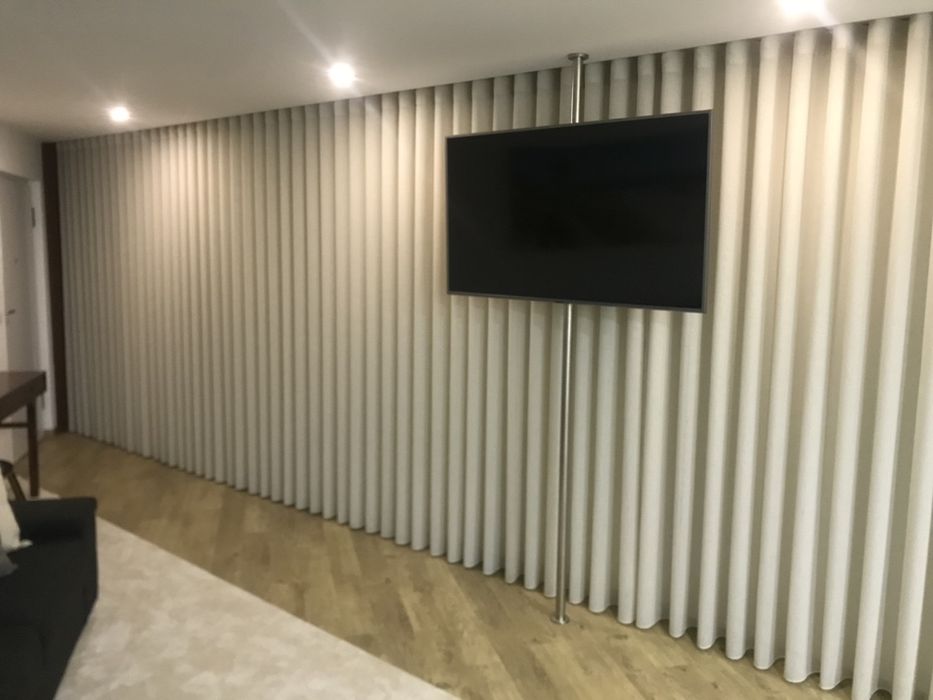 Cortinas de ondas por medida a partir de