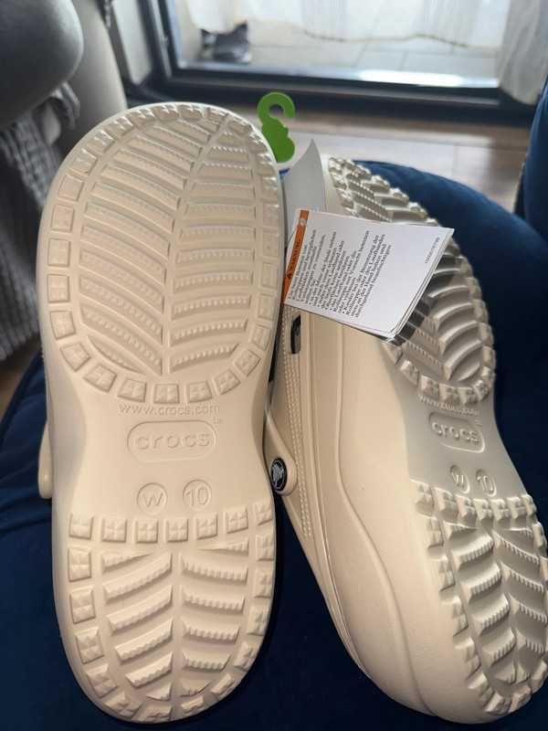 Crocs Baya Beżowe w10 roz. 41-42 Nowe