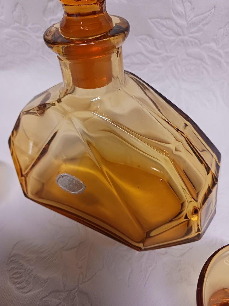 Art deco  Streit Stolz lata 30 te karafka kieliszki